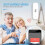 (4pcs) Wifi 3.0 Temperature And Humidity Sensor Indoor Smart Hygrometer Thermometer Supports 5