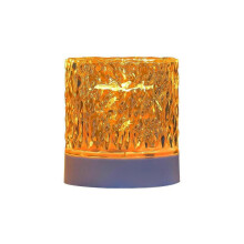 (Sixteen colors) Cylinder Northern Lights Water Wave Night Light w/Remote LED Atmosphere Lamp