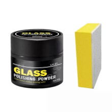 (Powder and wool eraser) Glass Scratch Remover - Remove Scratches from Glass | Powder Detergent