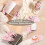 (Pink adapter) Smart Thermostatic Heated Fingerless Gloves Portable Heating with DigitalDisplay 5