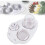 (bulk) 3 in 1 Egg Slicer for Hard Boiled Eggs Heavy Duty, Multipurpose Egg Food Cutter 2