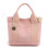 (pink) Gilmore Glee Everyday Tote Bag, Multiple Pockets Large Capacity Canvas Handbag 1