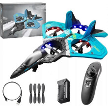 (Blue Three Electric) Stealth Raptor Airplane, EPP Waterproof Crash Resistance, 2.4GHz Remote Control 2024 New