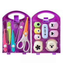 (Two piece set) DIY Puncher Craft Set, New Creative Kids Craft Hole Punch Shapes Set