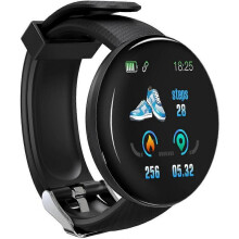 (black) Smart Watch Band Sport Activity Fitness Tracker Kids Bracelet For Android & iOS 2024 NEW