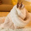 (White L code) Cat Winter Sleeping Bag, Washable Soft Sleeping Enclosed Faux down Pocket Bag 2