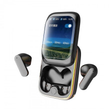 (black) Intelligent Full-Color Touch Screen Slider Earphones 2024 New Music/Game Modes