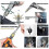 (grey) 16-In-1 Multi Screwdriver Set, Electric Screwdriver Gun with Magnetic Bit Set 3
