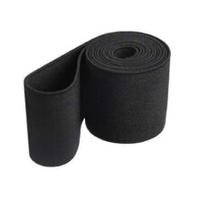 Bande élastique noire de 45 m de large et 50 mm de large, haute qualité