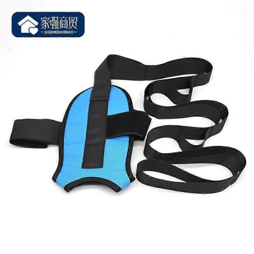 (Blue 155cm) Flex's Flex Strap Stretching Strap for Lower Back Pain, By Tight Muscles new