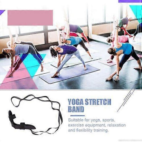 (Red 155cm) Flex's Flex Strap Stretching Strap for Lower Back Pain, By Tight Muscles new 2