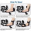 (Red 155cm) Flex's Flex Strap Stretching Strap for Lower Back Pain, By Tight Muscles new 5