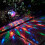 Geschikt voor buitenzonnetuin discobal feestverlichting draagbare roterende stroboscooplamp 4