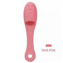 (Pink) Cat Chin Brush,Chin Cleaner,Finger Brush Silicone Pet Toothbrush for Pet Care