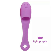 (Purple) Cat Chin Brush,Chin Cleaner,Finger Brush Silicone Pet Toothbrush for Pet Care