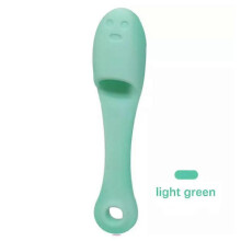 (green) Cat Chin Brush,Chin Cleaner,Finger Brush Silicone Pet Toothbrush for Pet Care