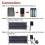 Ηλιακή αντλία νερού 20w 800l/h Dc12v για σιντριβάνι κήπου - Χαμηλού θορύβου 5
