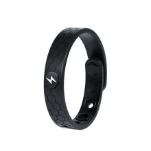 (black) Wireless Anti-static Bracelet Anion Basketball Couple Balances Energy Waterproof