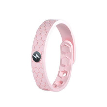 (Pink) Wireless Anti-static Bracelet Anion Basketball Couple Balances Energy Waterproof