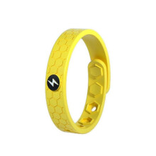 (yellow) Wireless Anti-static Bracelet Anion Basketball Couple Balances Energy Waterproof