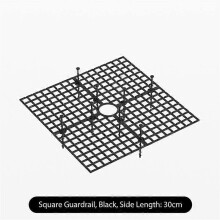 (Black 1) Useful Plants Protector Round Multi-use Soil Covers Protector Garden Durable Protection