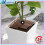 (Black 1) Useful Plants Protector Round Multi-use Soil Covers Protector Garden Durable Protection 2