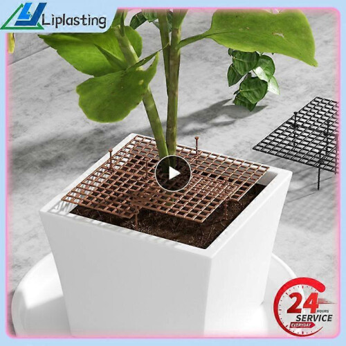 (Black 1) Useful Plants Protector Round Multi-use Soil Covers Protector Garden Durable Protection 1