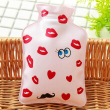 (E)Winter Warmer Hot Water Bag Cute Hot Water Bottle for Period Pain Stuffed Menstrual
