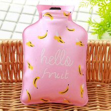 (C)Winter Warmer Hot Water Bag Cute Hot Water Bottle for Period Pain Stuffed Menstrual