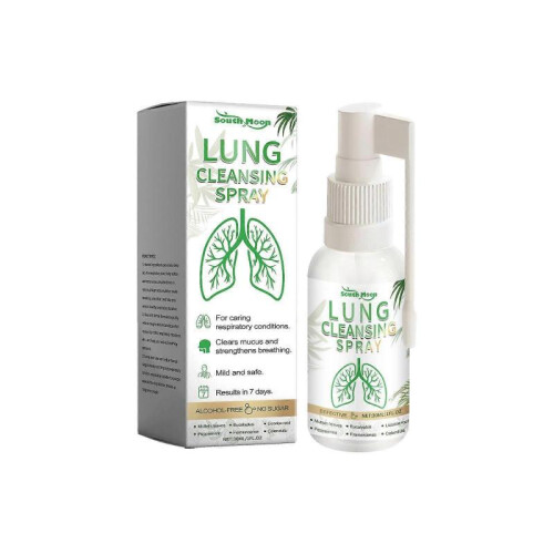 Respinature Herbal Lung Cleanse Mist Powerful Lung Support Herbal Care Spray