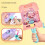 (Pink) Children's Ball Receiving Machine Puzzle Thinking Training Hand-eye Coordination 4
