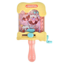 (yellow)Children's Ball Receiving Machine Puzzle Thinking Training Hand-eye Coordination