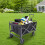 Foldable Wagon Cart,Collapsible Folding Wagon Garden Cart 5