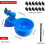 (As show, One size) 12 Pieces Chicken Drinker, Automatic Drinker, with Punch Tools, Suitable for Chickens, Ducks and Other Backyard Poultry 3