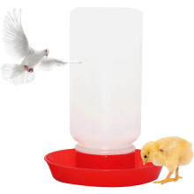 (As show, One size) Chicken Waterer Poultry Feeder Chick Feeder Waterer Tools Chicken Duck Quail Poultry Feeder Chicken Waterers Feeder