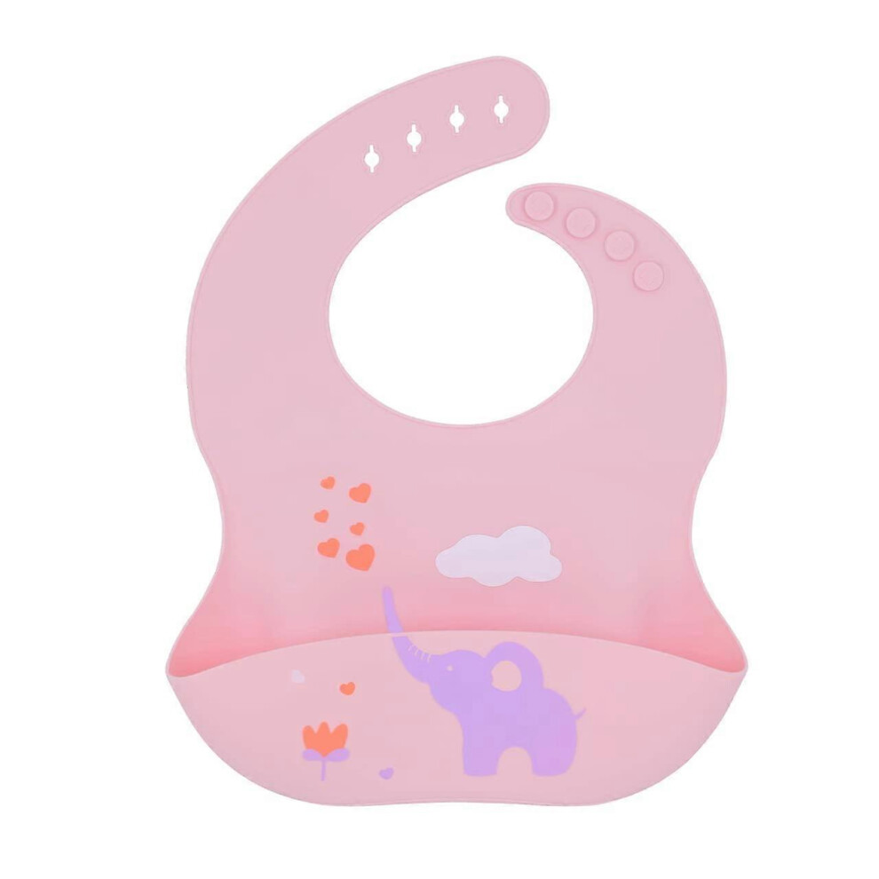 (As show, One size) Waterproof Baby Bibs, Baby Bib Catcher, Baby Bib with Food Catcher, Baby Bibs Reusable, Cute Baby Bibs Silicone, Outer Space, 1pc