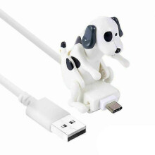 Cute Funny Humping Dog Fast Charger Charging Cable for Iphone Type-c Micro Usb