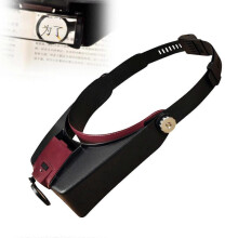 Magnifying Glass Lens Led Light Lamp Visor Head Loupe Jeweler Headband Magnifier