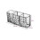 Makeup Brush Holder Storage Box Diamond Pattern 3 Slots Transparent Makeup Brush Storage Box 1