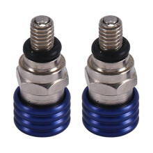 Motocross M5x0.8cm Fork Bleeder Relief Valve for Yz85 Yz125 Yz250 Yz450f 250rx Blue
