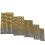 50pcs Titanium Coated Drill Bits Hss High Speed Steel Twist Drill Bit Set 1