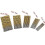 50pcs Titanium Coated Drill Bits Hss High Speed Steel Twist Drill Bit Set 3