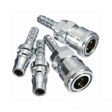 4x 8mm Gas Hose Copper Nozzle Quick Release Connector for Motorhome