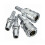 4x 8mm Gas Hose Copper Nozzle Quick Release Connector for Motorhome 1