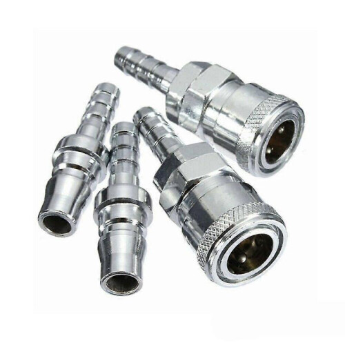4x 8mm Gas Hose Copper Nozzle Quick Release Connector for Motorhome