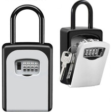 Key Safe with Number Code Key Box with Code, Key Safe Outdoor Hiding Key