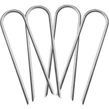 (As show, One size) Trampoline Wind Stakes,Galvanized Steel Trampoline Stakes Anchors