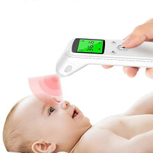 (As show, One size) 2 In 1 Forehead Thermometer Ear Thermometer Digital Infrared Thermometer Medical Touchless Thermometer