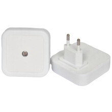 2x Night Light Led Socket Lamp Emergency Light Stair Light with Motion Detector