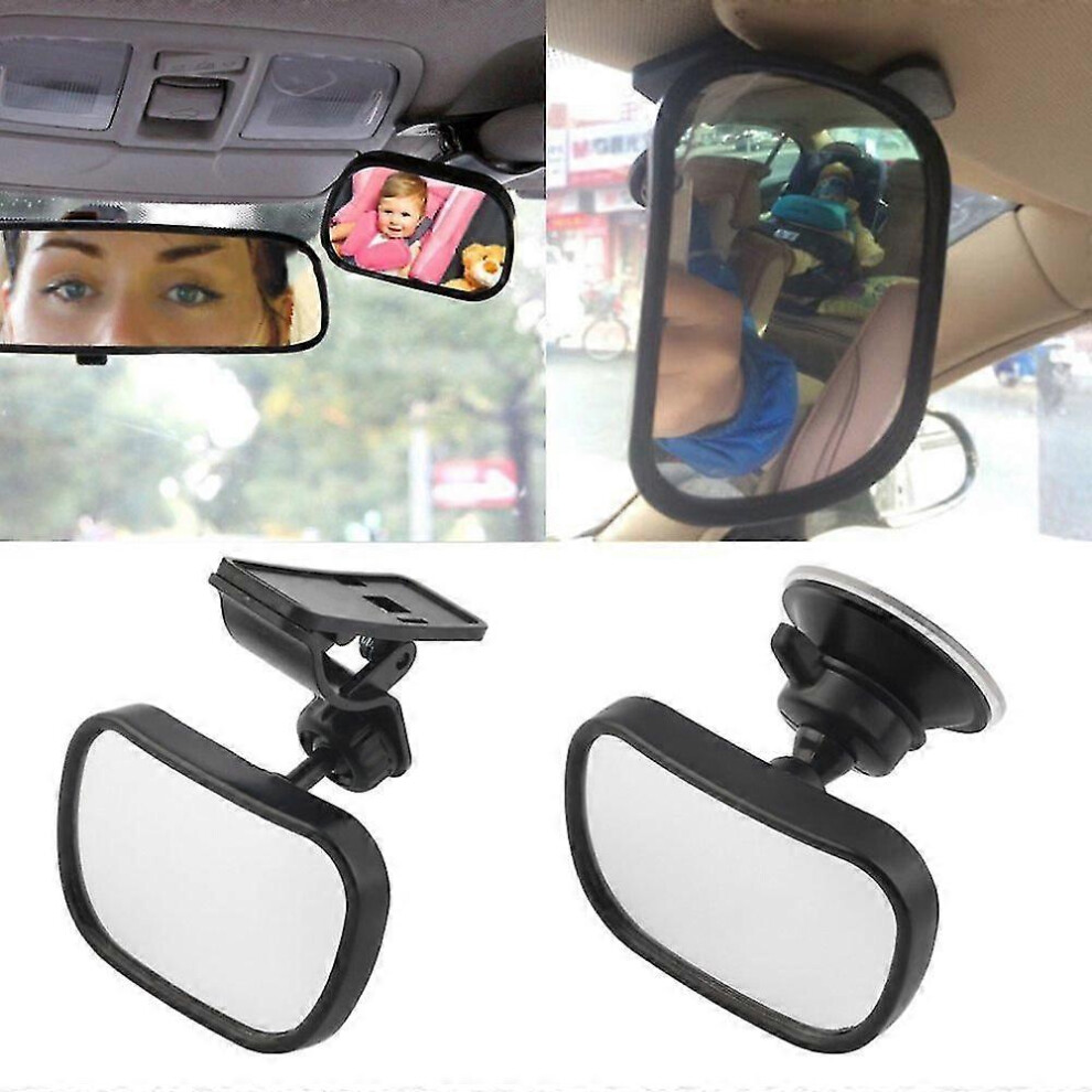 Kikidex (As Show, One Size) Baby Safety Adjustable Observation Guard Car Rear Seat Mirror